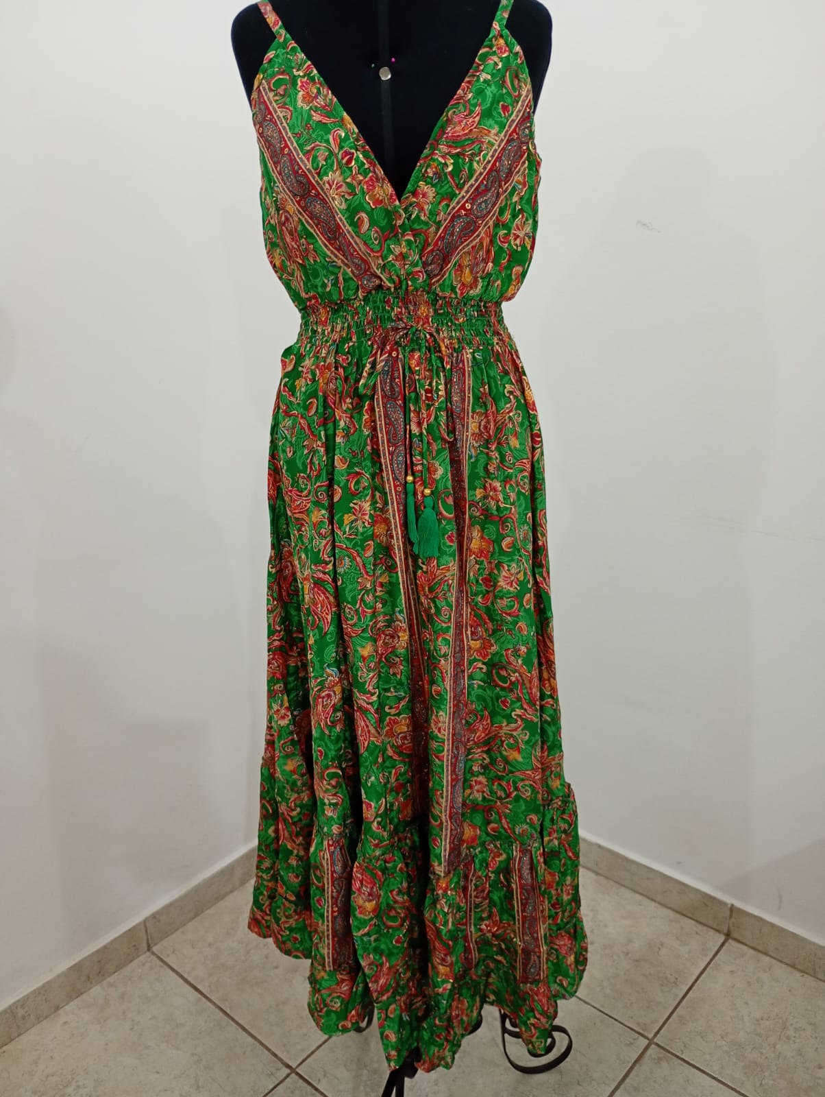 Vestido de Viscose Mista